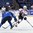 BUFFALO, NEW YORK - DECEMBER 31: USA's Brady Tkachuk #7 skates with the puck while Finland's Miro Heiskanen #2 defends during preliminary round action at the 2018 IIHF World Junior Championship. (Photo by Matt Zambonin/HHOF-IIHF Images)

